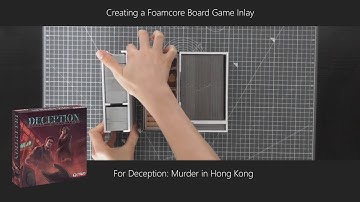 Foamcore Insert for Deception: Murder in Hong Kong + Undercover Allies
