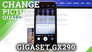 How to Adjust Image Resolution in Gigaset GX290 - Change Photo Resolution