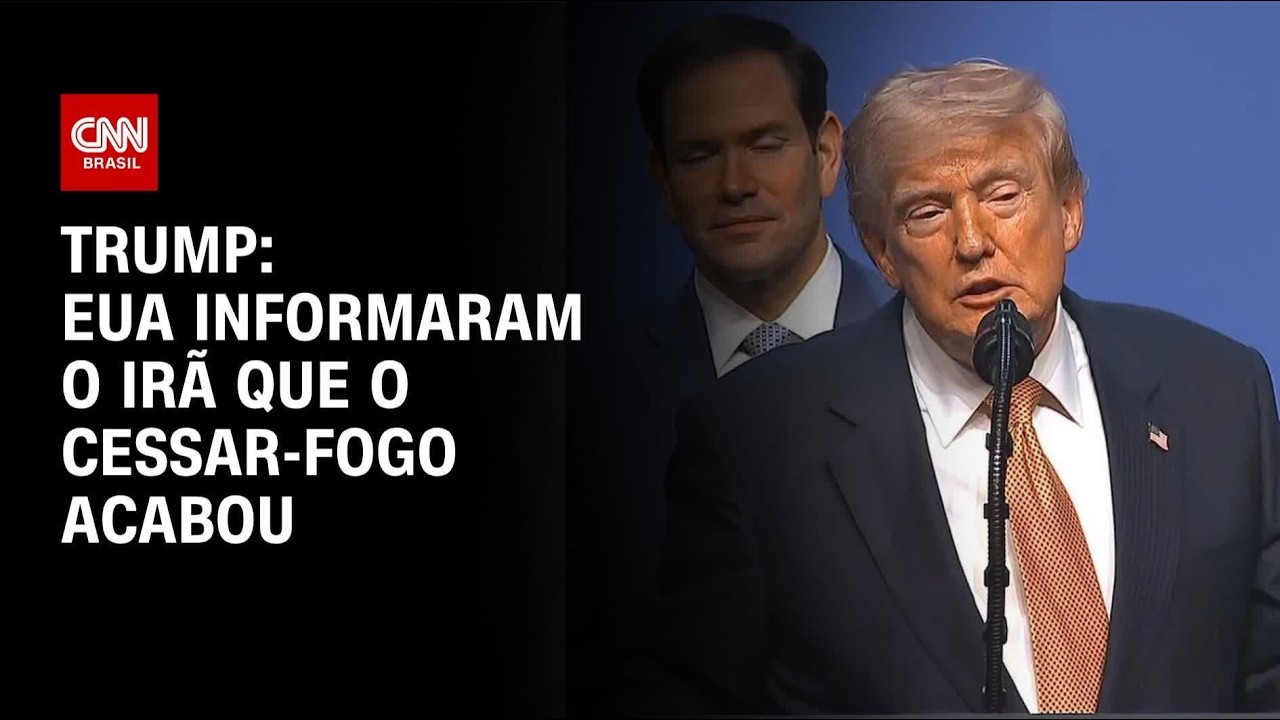 Após últimos ataques, Trump confirma que cessar-fogo com Irã acabou
