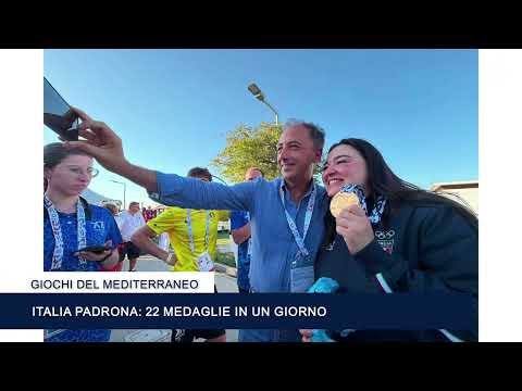 Video Italia padrona: 22 medaglie in un giorno