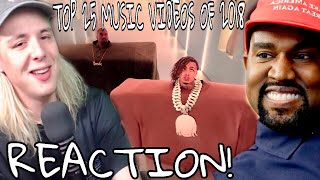 TOP 25 MUSIC VIDEOS OF 2018 - Kanye West & Lil Pump ~ I Love It (feat. Adele Givens) REACTION