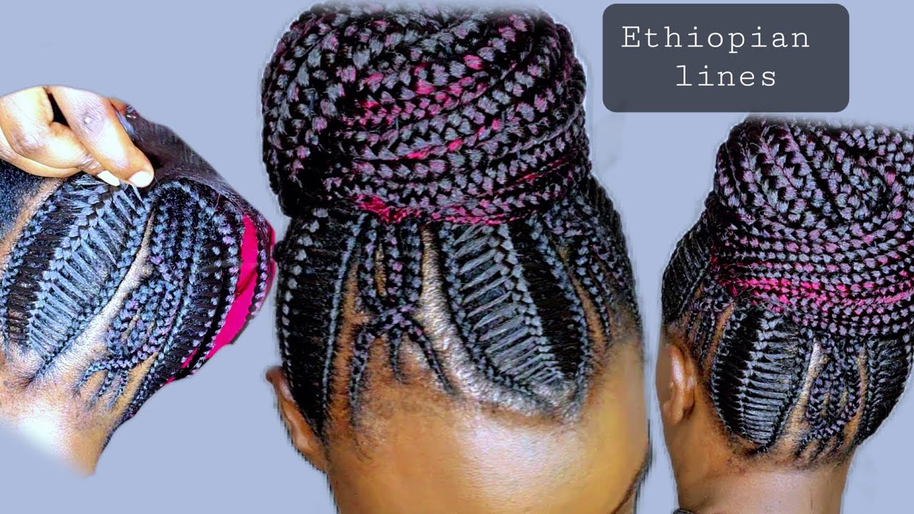 35 Beautiful Cornrow All-Back Styles For 2024 | ThriveNaija | All back  hairstyle, Feed in braids hairstyles, Hair styles