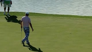 Brian Gay drains long eagle putt at Humana Challenge