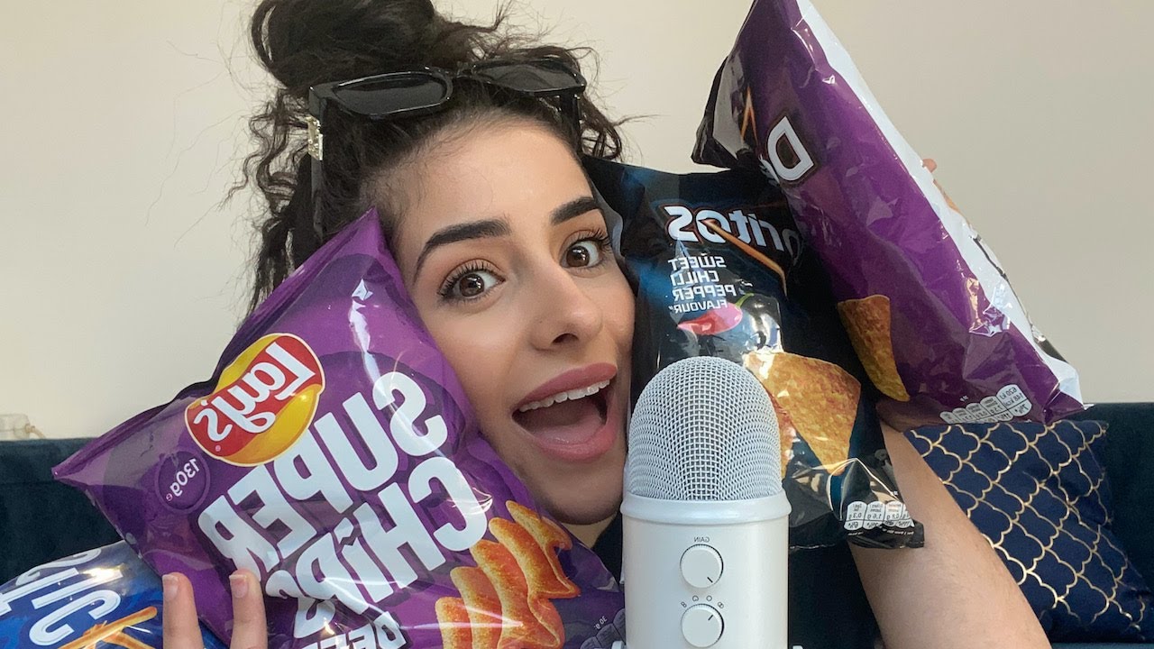 ASMR, dégustation CHIPS
