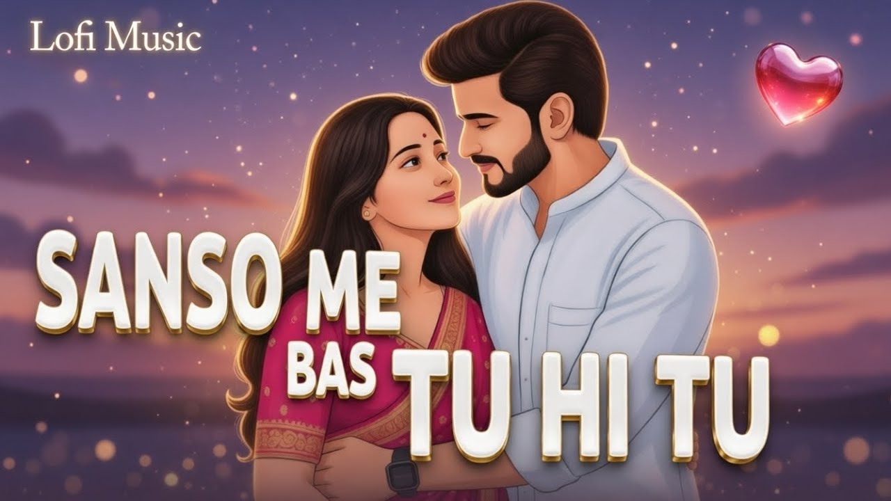 Saanson Mein Bas Tu Hi Tu | Hindi Lofi Song | Slowed X Reverb | Chill & Relax Vibes 🎧