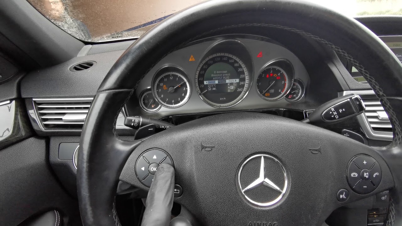 Reset Tpms Mercedes W212 - Youtube