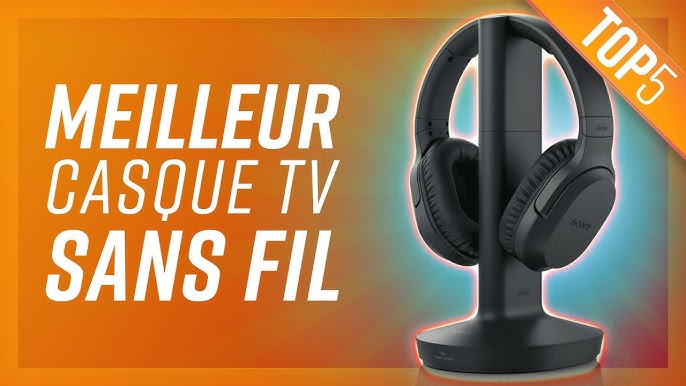 Casque TV stéréo sans fil - HEL PRELUDE 2, Casques