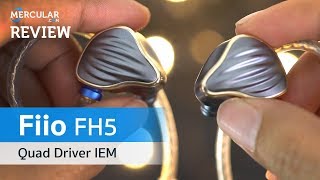 รีวิว Fiio FH5  - หูฟัง IEM 4 ไดร์เวอร์ เสียงเทพ ราคา 8,790 บาท