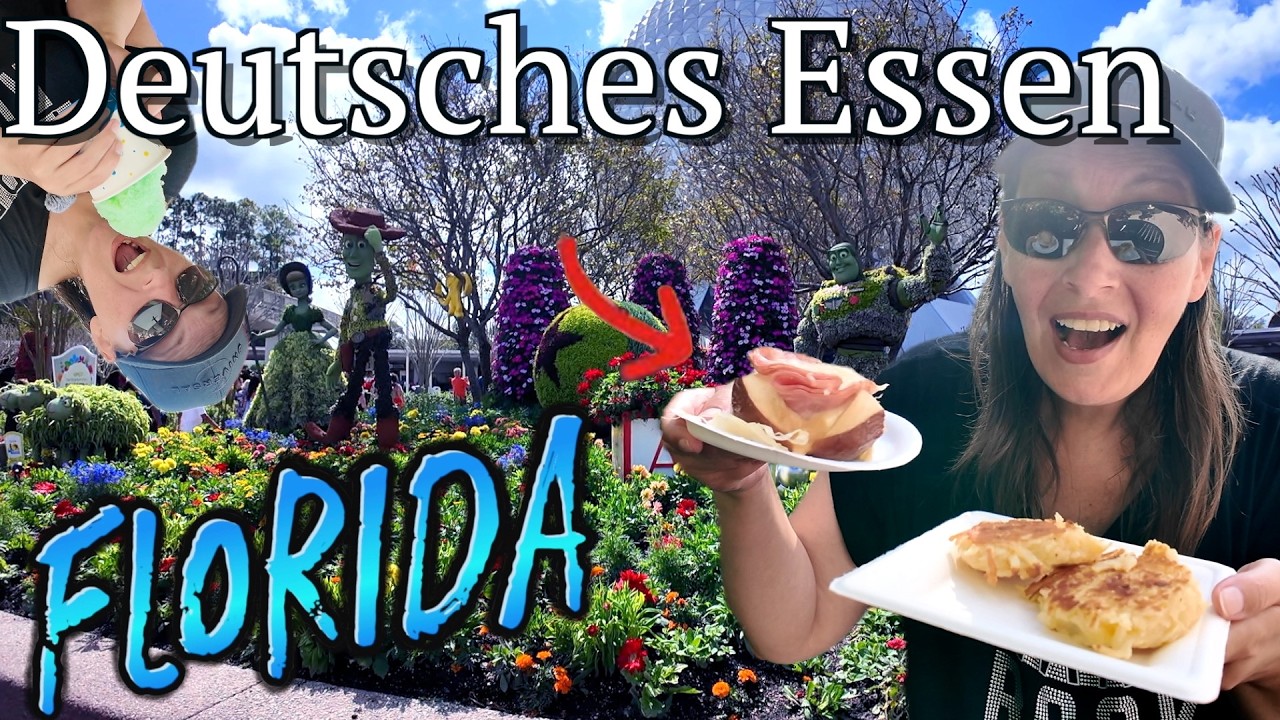 🇺🇸 DEUTSCHES ESSEN auf dem Flower and Garden Festival 2026 Florida & Sinkhole - USA Auswanderer VLOG