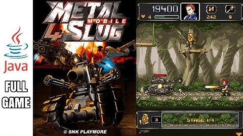 METAL SLUG 4 - Java Game (Full Gameplay No Commentary)