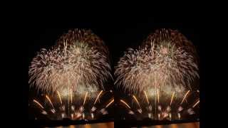 3D alpha blending Inashiki Fireworks 2015