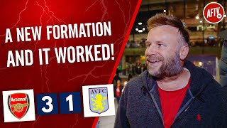 Arsenal 3-1 Aston Villa | A New Formation And It Worked! (Graham)