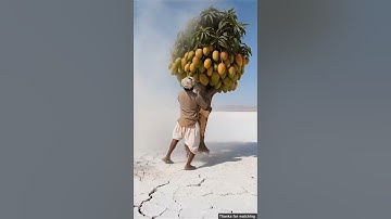 Lady Soldier saved the mango tree from drying up by watering it 😭 #ai #plants #save #water