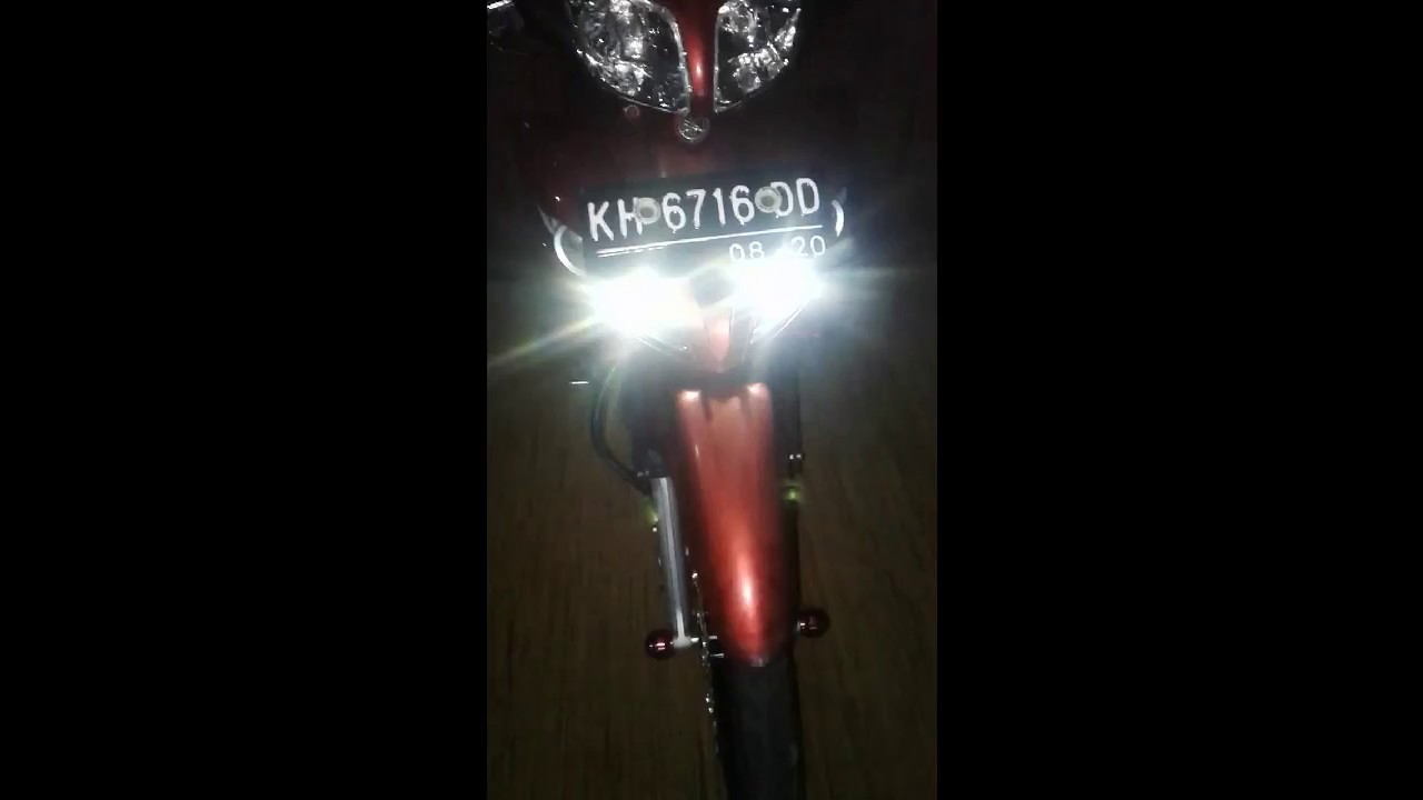 Lampu Tembak Led Cree U2 Custom Di Jupiter Z YouTube