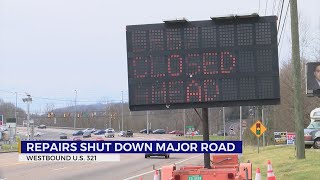 TDOT remains uncertain about length of US 321 closure
