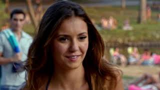 Vampire Diaries - Swimming Hole Scene