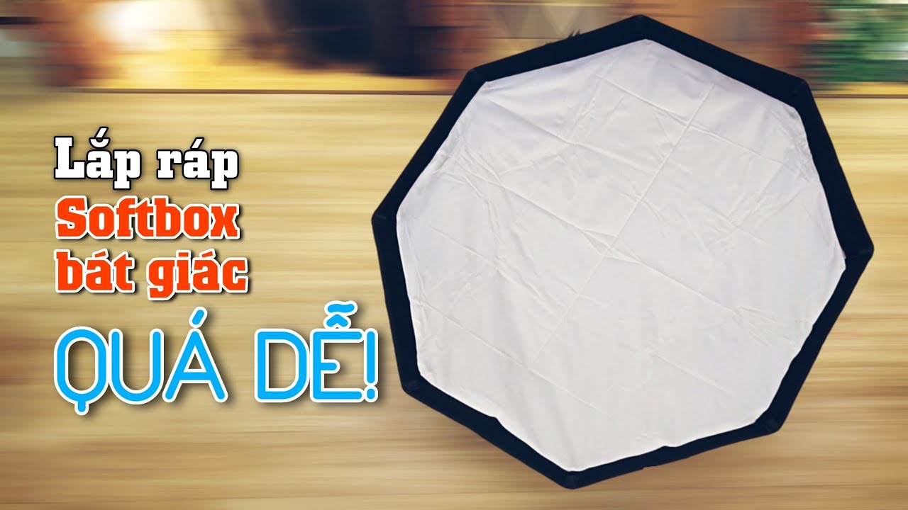 🎥 Lắp Ráp Softbox Octagon (Bát Giác) - Dễ Hay Khó? // Hướng Dẫn Sử Dụng — Video review, click xem trên YouTube