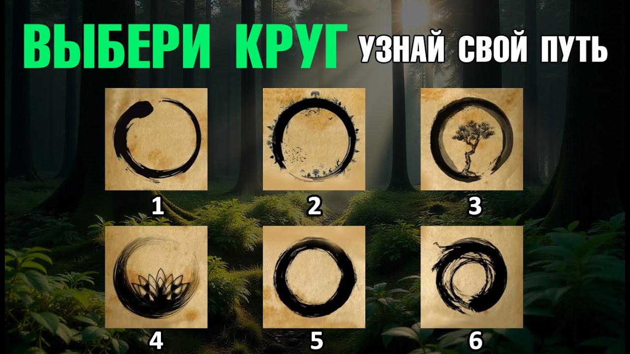 Что скрывает твое подсознание? Тест круга по Юнгу