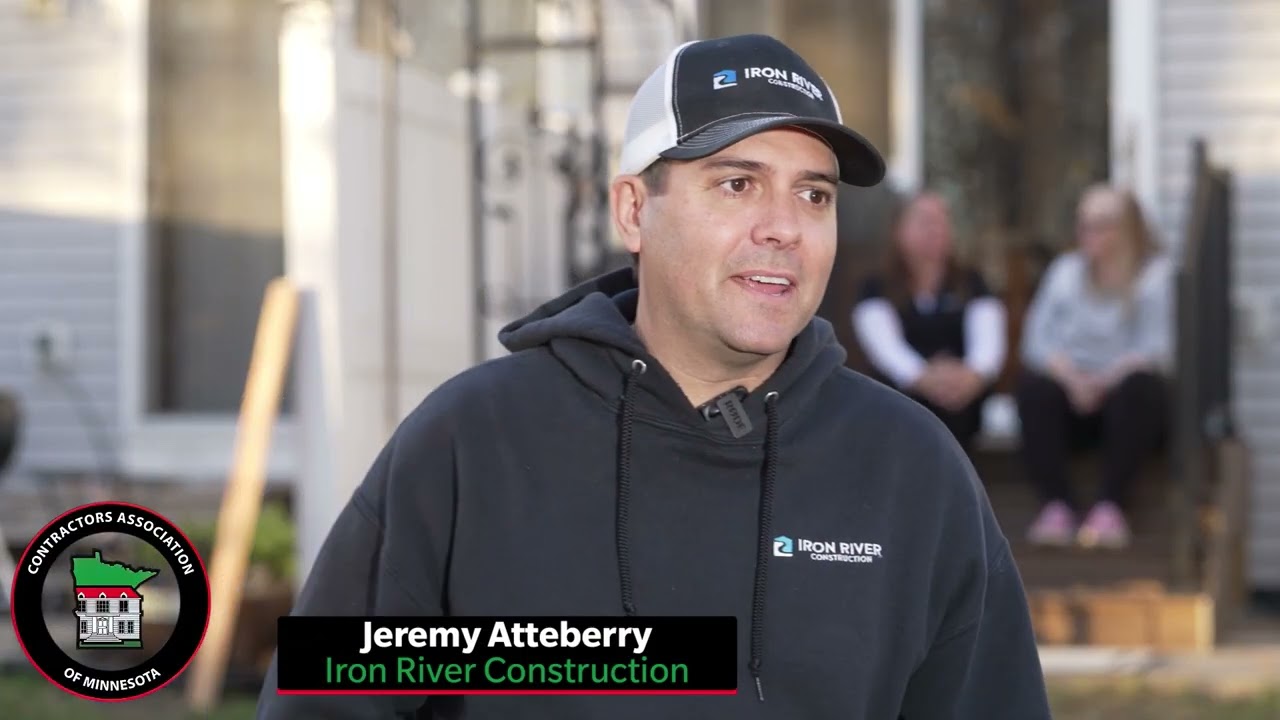 Disabled Veterans, Contractor Association of Minnesota, Iron River Construction project