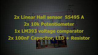 Ardumower Arctic Hare hall sensor bumper