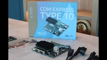 Intel Atom x6211E 6th Gen based COM Express Type 10 devkit unboxing