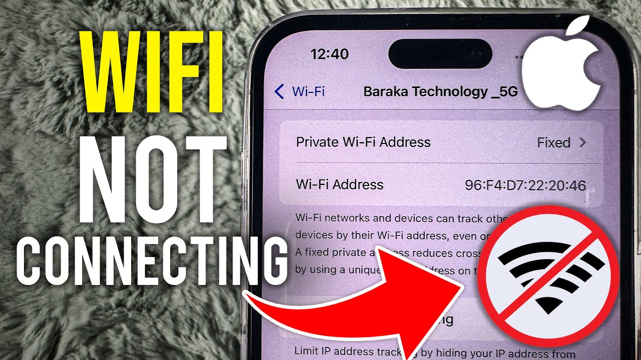 WiFi Not Connecting After iOS 18 Update FIXED - Full Guide - YouTube