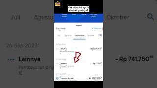jangan kaget, pinjaman livin 2 kali di auto debit.