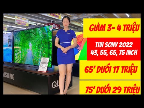 Video Trực tiếp: XẢ KHO TIVI SONY GIẢM 3-4 TRIỆU, 65 inch... - youtube
