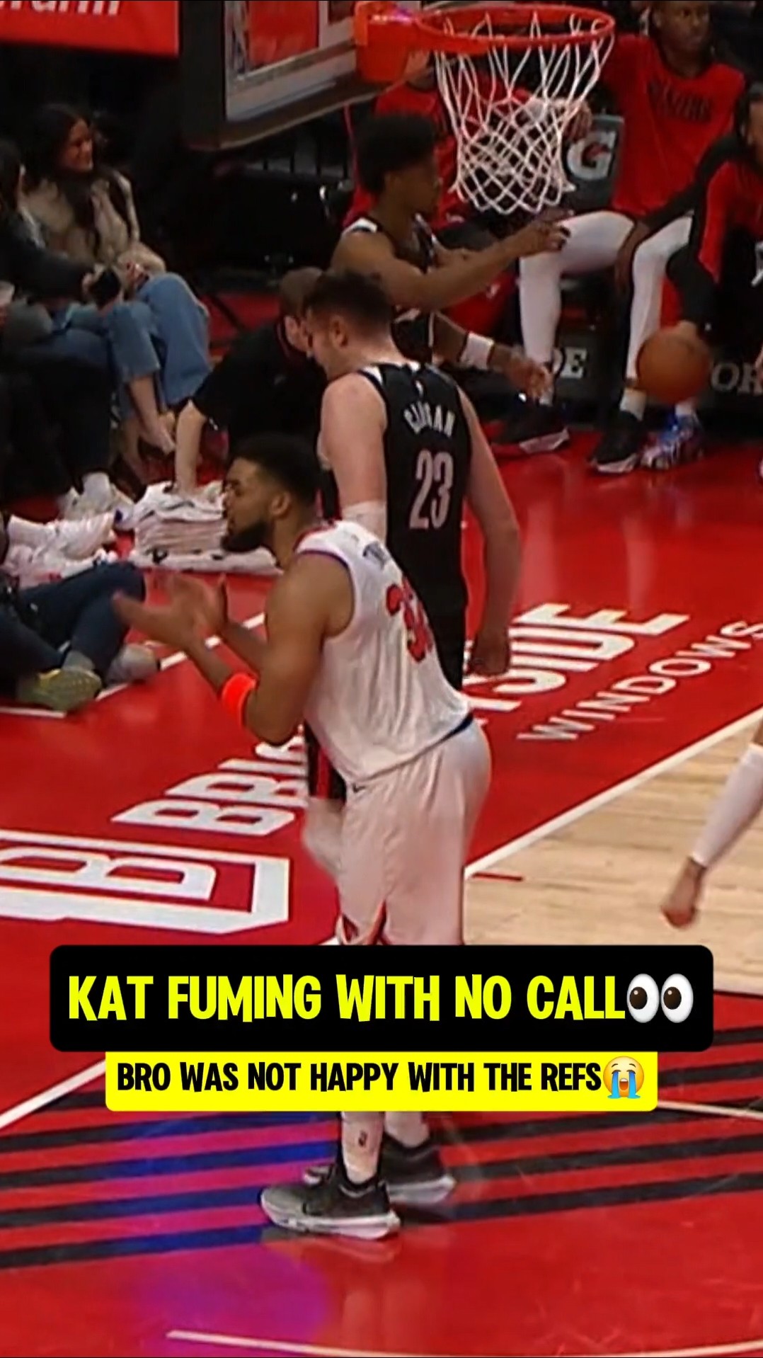KAT really had to ask the Refs?