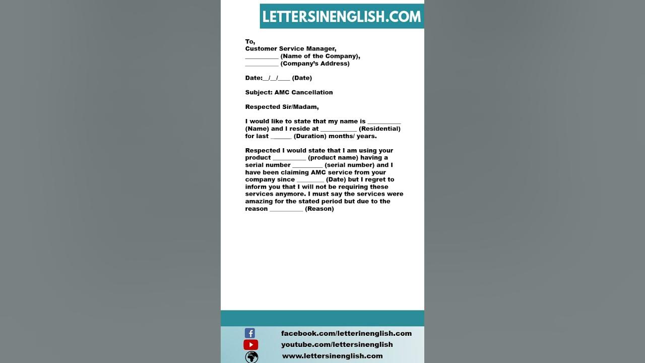 request-letter-for-cancellation-of-amc-amc-cancellation-letter-youtube