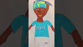 Ksi drawing #fanart #artcontent #viral #forehead