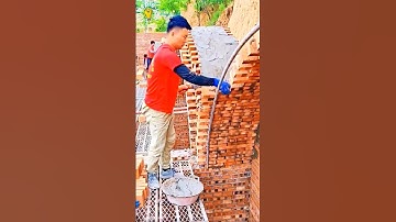 Inside the Arched Cave Homes Built from Red Bricks