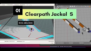 Clearpath Jackal Frontier-based Exploration SLAM (ROS Melodic) in Gazebo