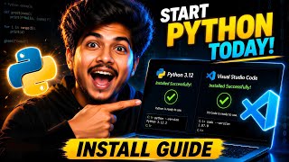 🚀 Start Python Today! | Install Python & VS Code (Beginner Guide) | python for Absolute Beginners Net Worth
