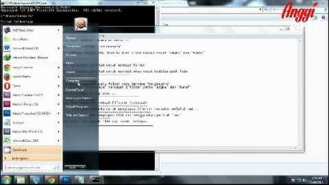MEMBUAT FOLDER DAN MENGHAPUS FILE DENGAN CMD