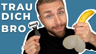 EIER BLANK wie ein BABY POPO 🥚🥚🪒 INTIMRASUR Tutorial für MÄNNER