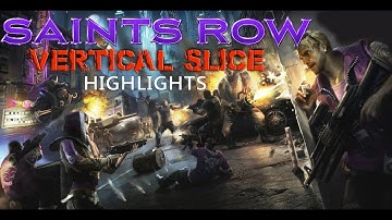 Saints Row GDC (2015) Vertical Slice Highlights