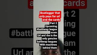 #battlerap #bootlegger explain to @ANGRYFAN007backuppagewhy @theUrltv@RBE cards A 1