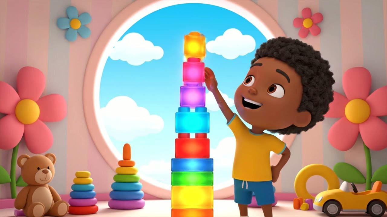 Cocomelon JJ Dropped His Rainbow Blocks 🌈🧱 | Kids Songs & Nursery ...