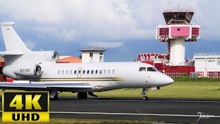 Falcon 7X reg N919NE was seen landing at Tahiti Int'l