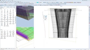 Allplan How to 048 - Reduce groups of placements using Extrude bars along B-splined path