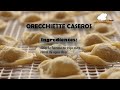 COMO HACER ORECCHIETTE