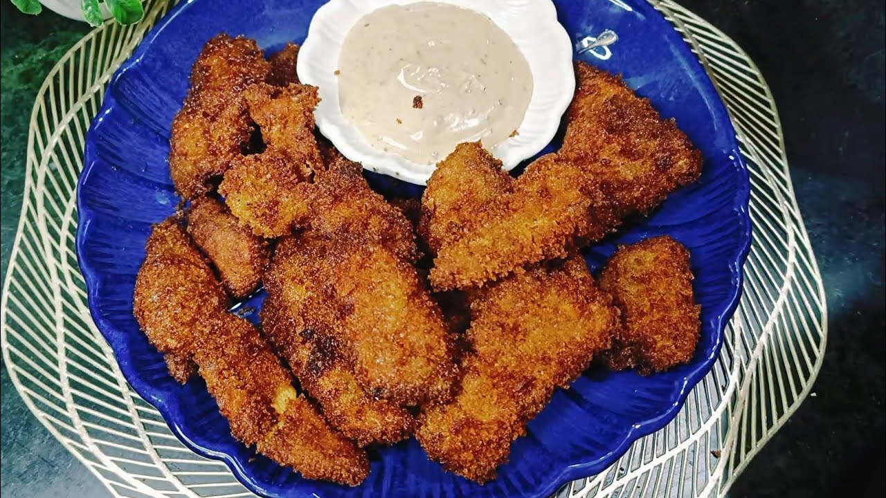 Falku Rai Chicken Fingers Recipe | Ramadan Special Chicken fingers strips recipe ...