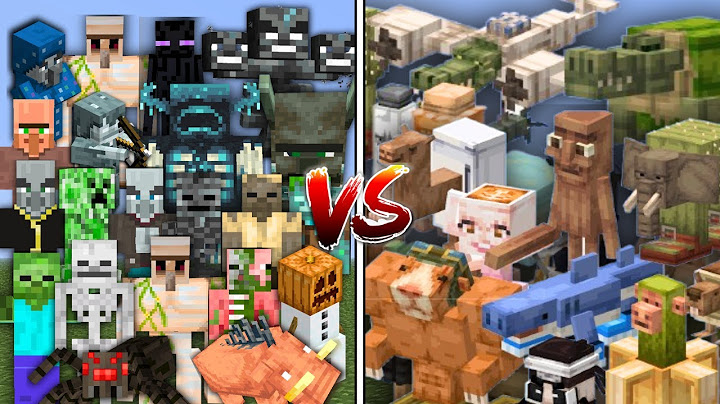 ALL MINECRAFT MOBS vs ITALIAN BRAINROT MOBS in Minecraft Mob Battle