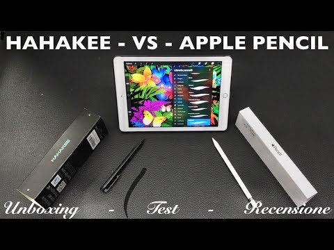 Appe pencil vs Hahakee stylus pen. Prova e Differenze d’uso. Ricarica, connessione e precisione