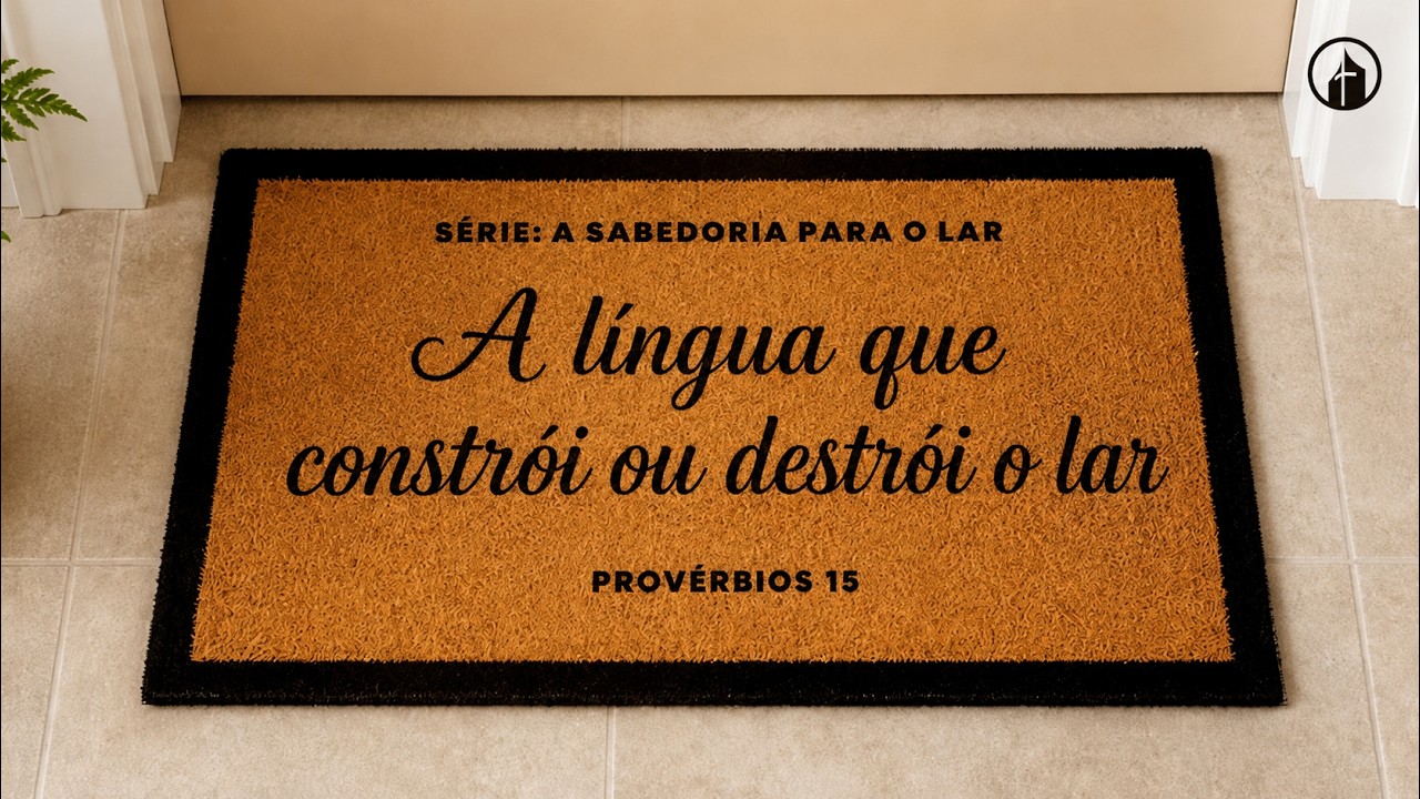 A língua que constrói ou destrói o lar - Rev. Herley Rocha
