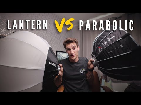 Omnidirectional Lantern Softbox vs Parabolic Lightdome | Aputure Lightdome Mini 2 | Which is best?