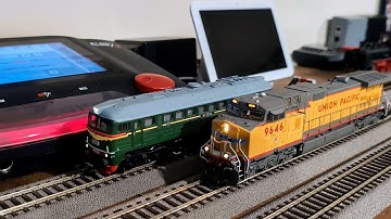 Test des ESU DCC-Decoders mit RailCom Plus unter Gleichspannung