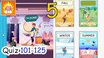 Brain UP Gameplay Part 5 All Answers Level 101-125