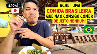 Japonês não consegue comer essa COMIDA BRASILEIRA de jeito nenhum!